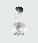 Elica STAR IX/F/47 Suspended Island Cooker Hood 47cm 550M3/H S.SteeL+Glass+Remote 02183/1