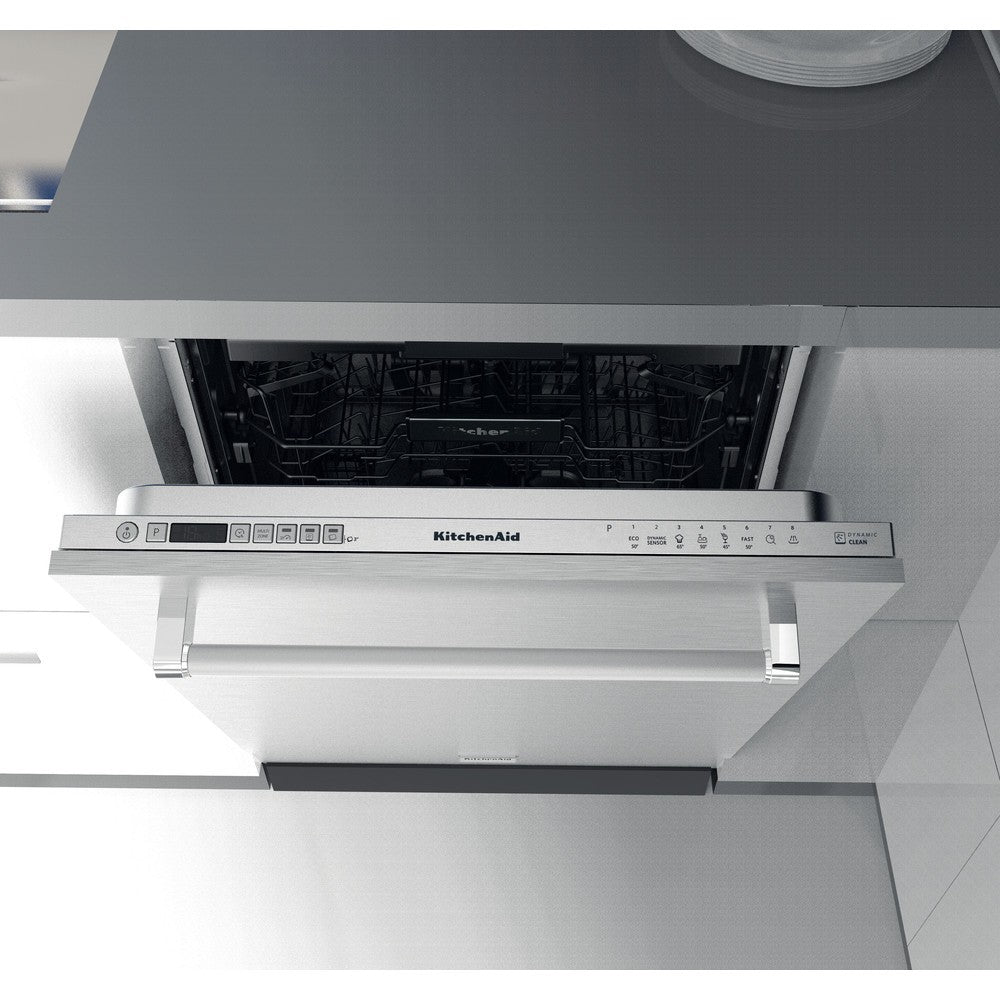 KitchenAid KICO 3T133 PFES 60cm Fully Integrated Dishwasher — 14 Place Settings