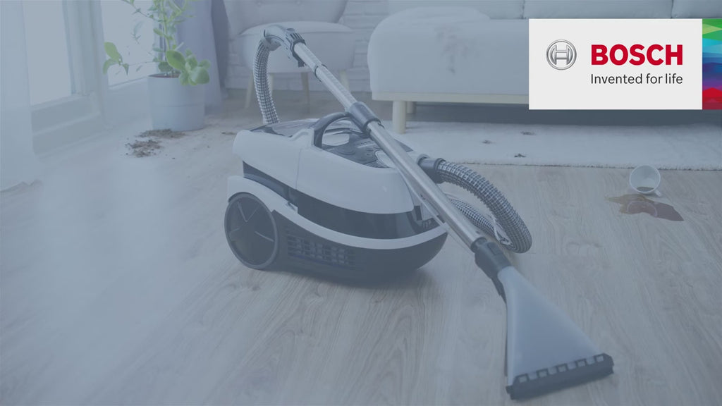Bosch BWD420HYG AquaWash & Clean Series 4 - 3-in-1 Wet & Dry Cleaning System product video