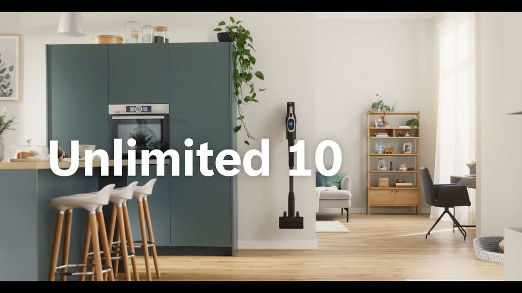 Bosch BCS1041WAC Unlimited 10 Series 10 - Intelligent Smart-Sensing Cordless Vacuum product video