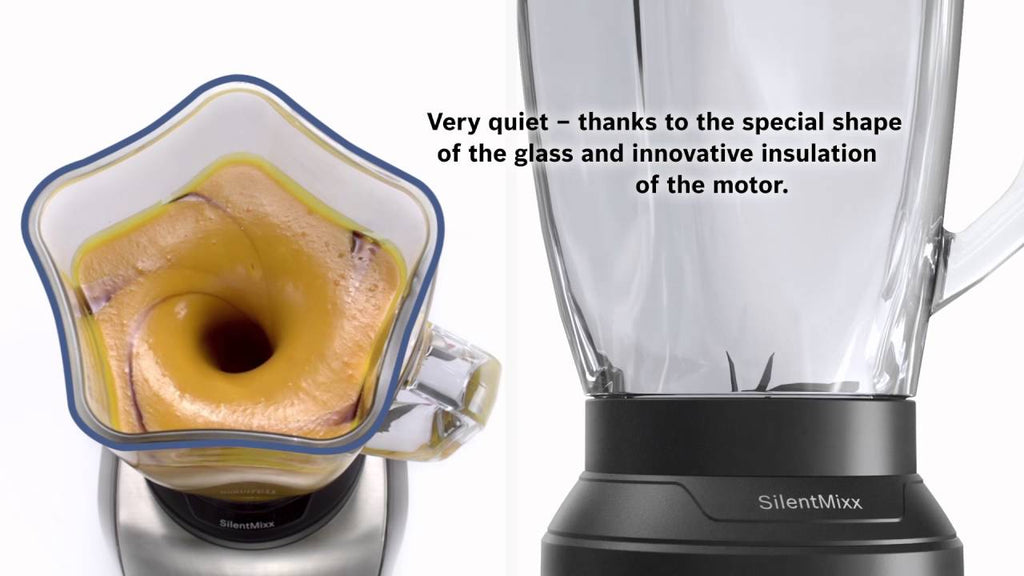 Bosch MMB65G5M SilentMixx Blender 800W Black product video