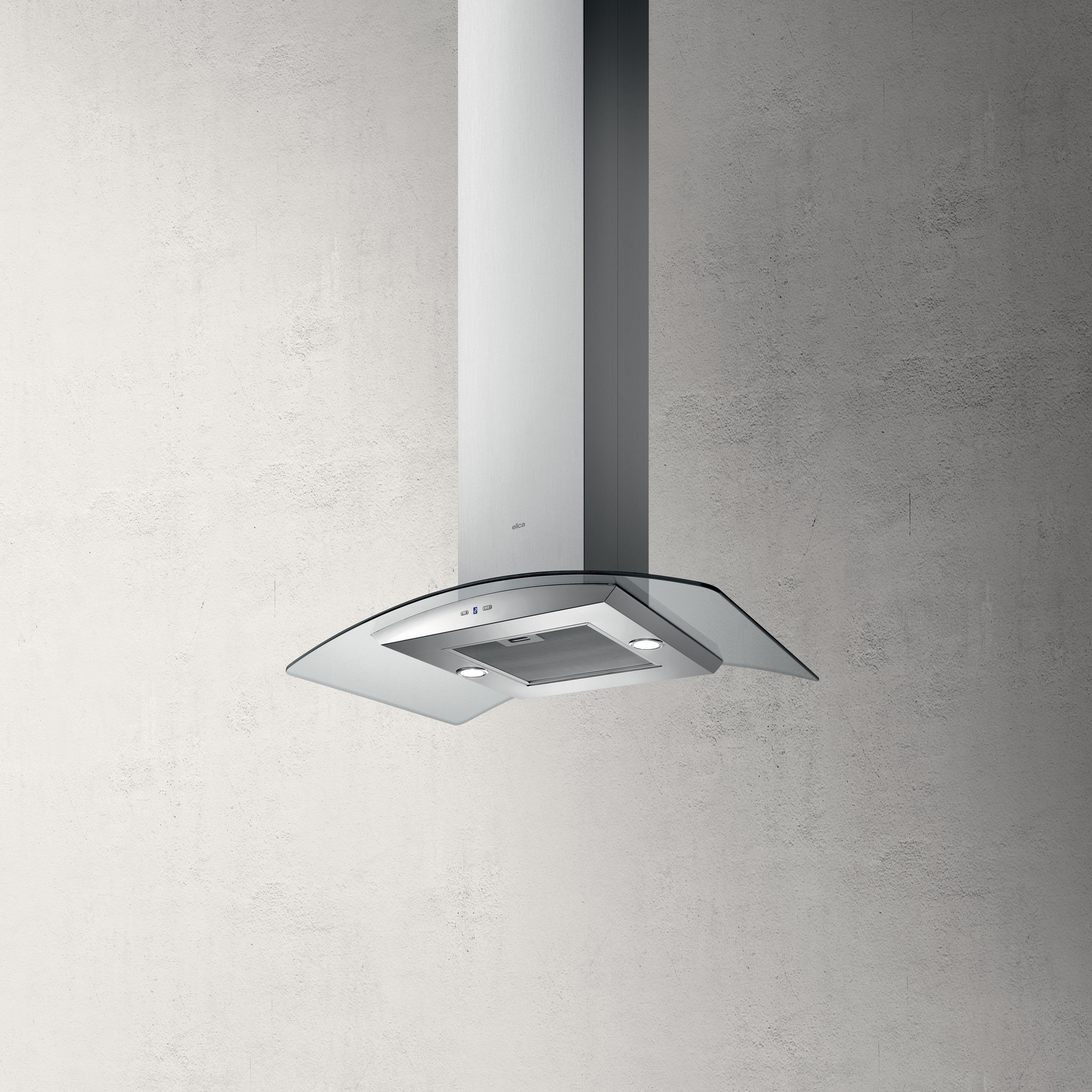 Elica REEF A ISLAND IX/A 90cm hood in stainless steel at Tahboub Appliances Jordan