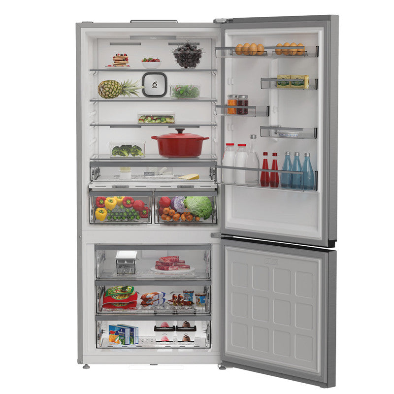 Whirlpool WBMF 836573 XNA Bottom Mount Fridge Freezer 83cm Inox - Product Image 3