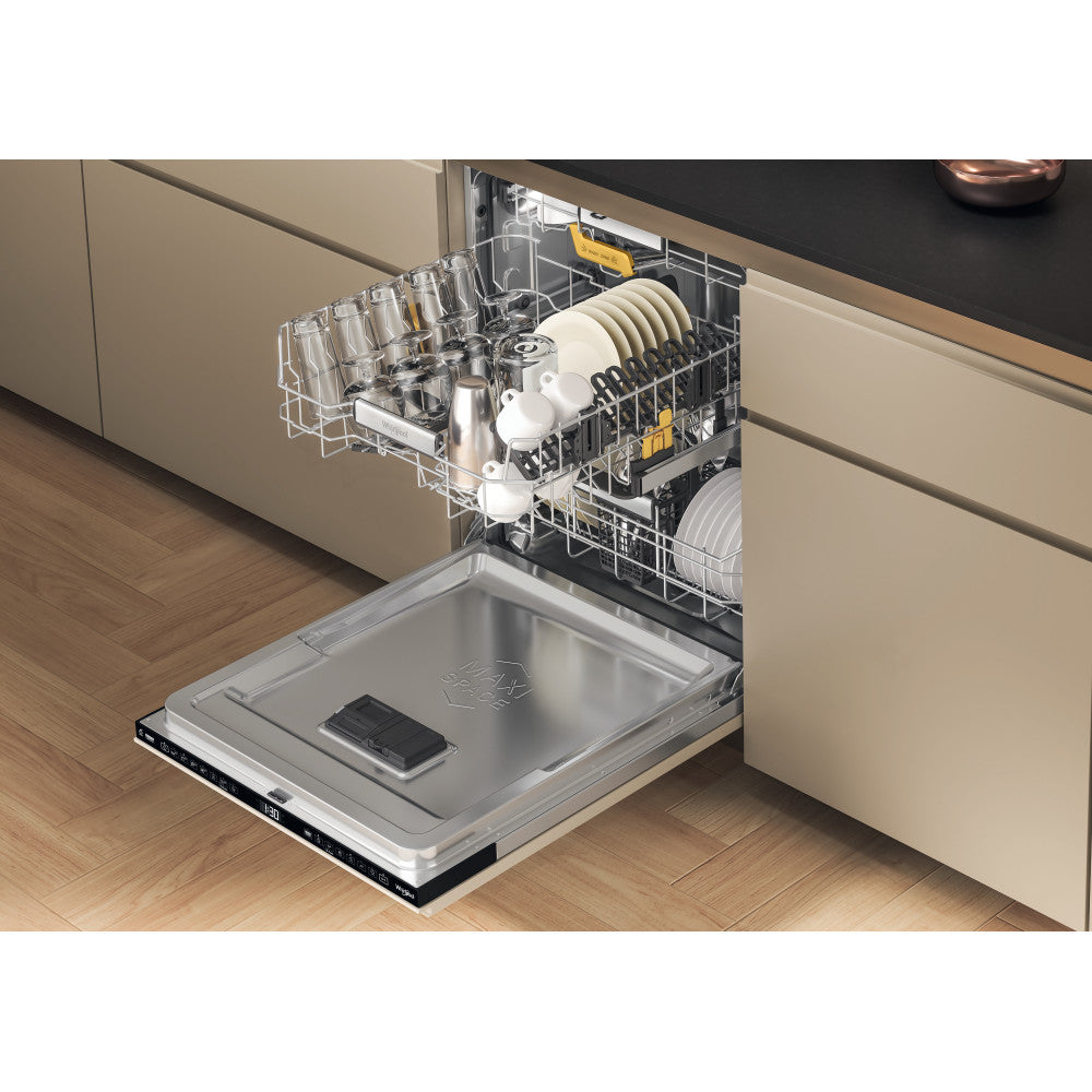Whirlpool W8I HF58 TU UK fully integrated dishwasher product gallery image 17
