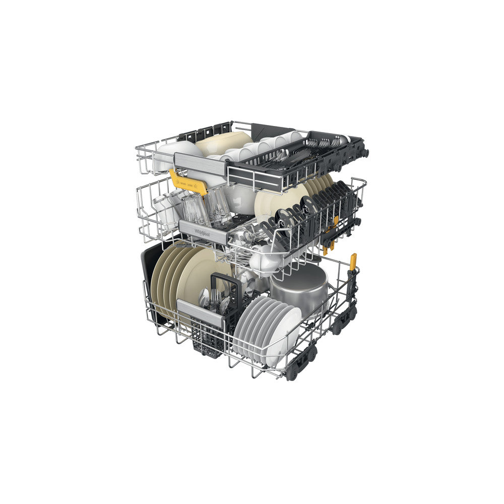 Whirlpool W8I HF58 TU UK fully integrated dishwasher product gallery image 21