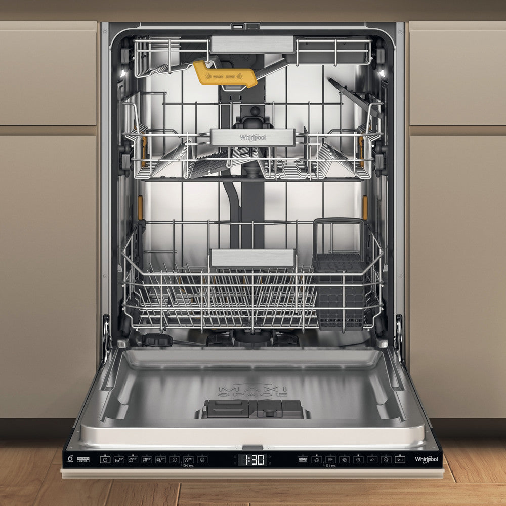 Whirlpool W8I HF58 TU UK fully integrated dishwasher product gallery image 3