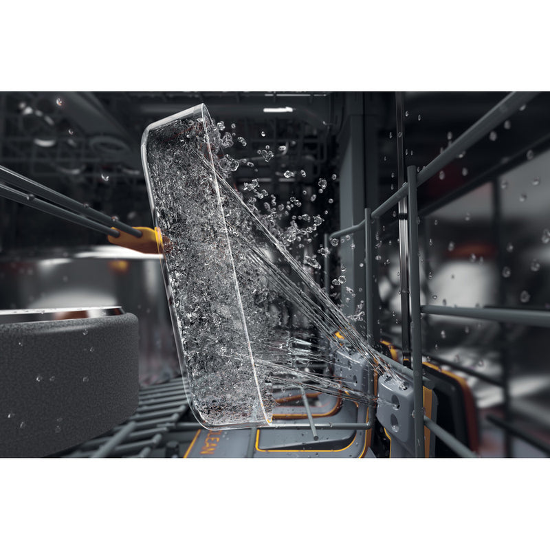 Whirlpool WFO 3O41 PL X UK Dishwasher 10prog A+++ 9.5lit Power Clean Natural Dry Flexible 3rd Rack Inox