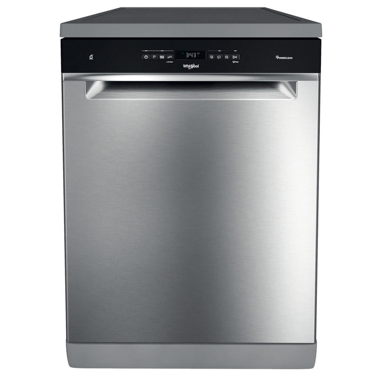 Whirlpool WFO 3O41 PL X UK Dishwasher 10prog A+++ 9.5lit Power Clean Natural Dry Flexible 3rd Rack Inox