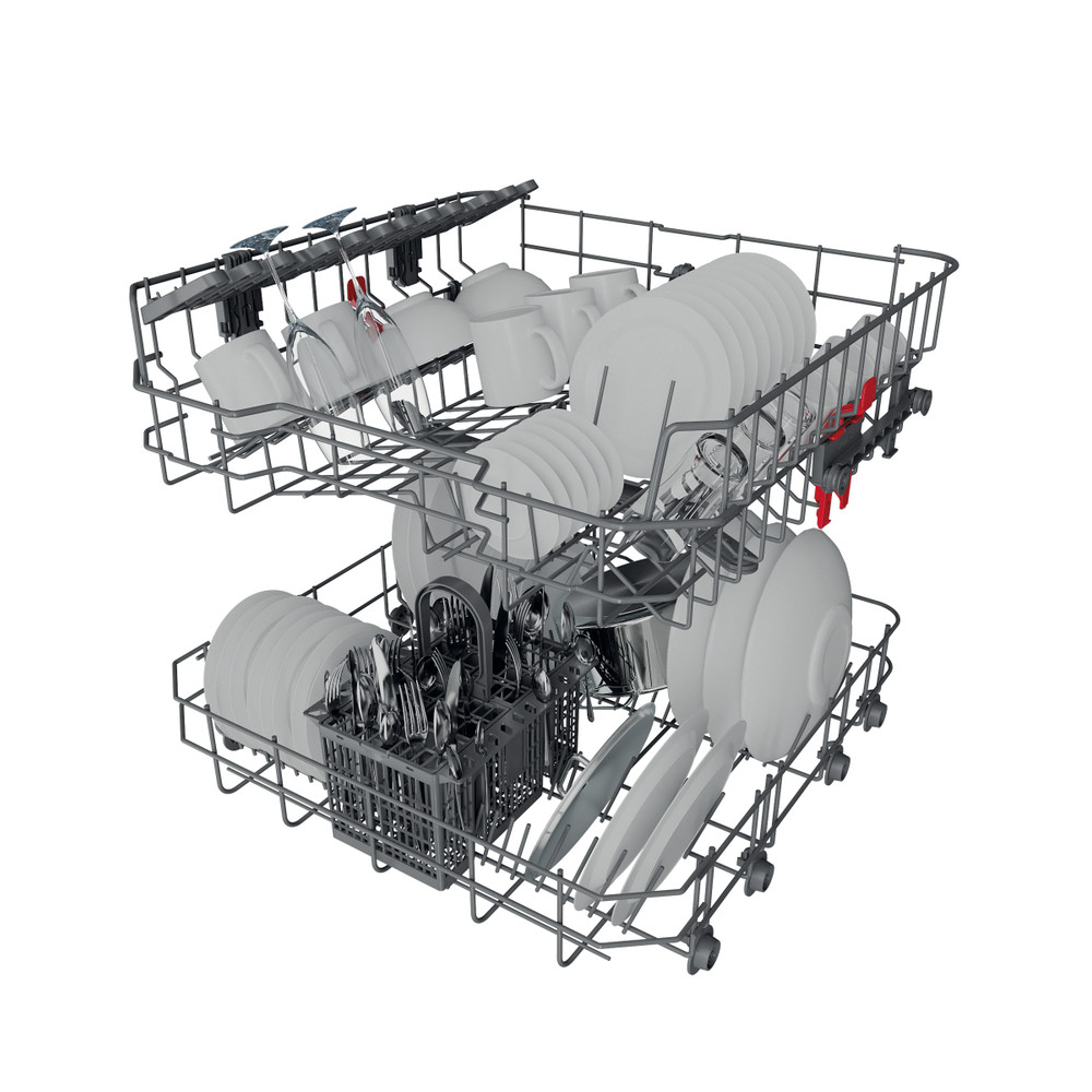 Whirlpool WIE 2B19 N UK fully integrated dishwasher product image 9