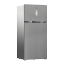 Top Mount Freezer-Fridge 83cm Inox