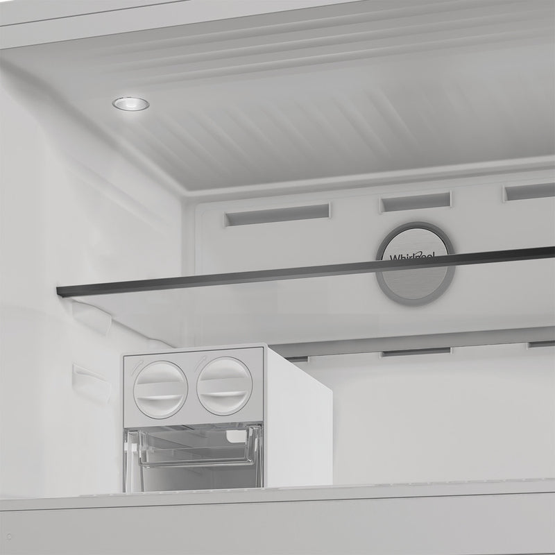 Top Mount Freezer-Fridge 83cm Inox