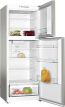 Top Mount Freezer-Fridge 70cm Serie 4  453Lit Inox