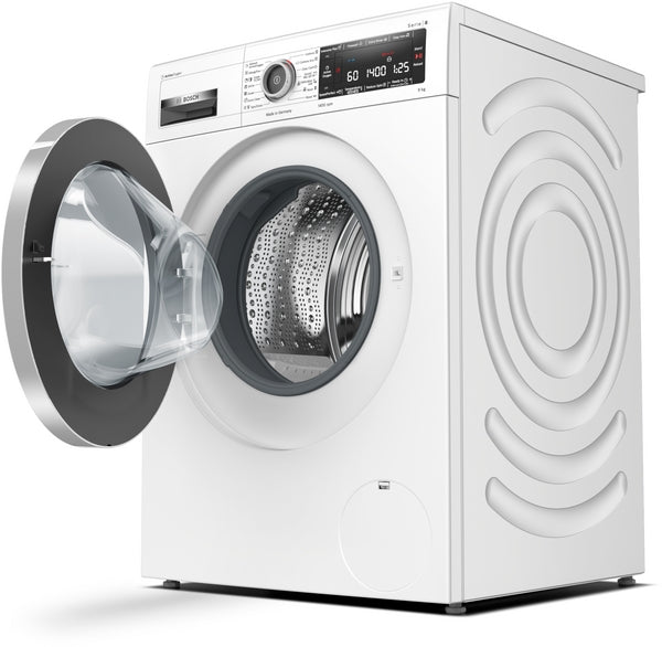 Washing Machine 9kg 1400rpm Serie8 A+++ 4D Wash Active Oxygen White