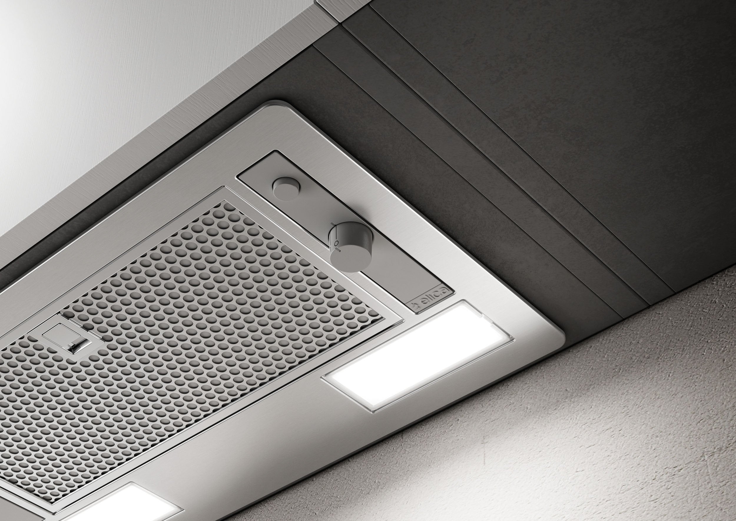 Elica ERA GR/A/72 80cm hood in grey at Tahboub Appliances Jordan