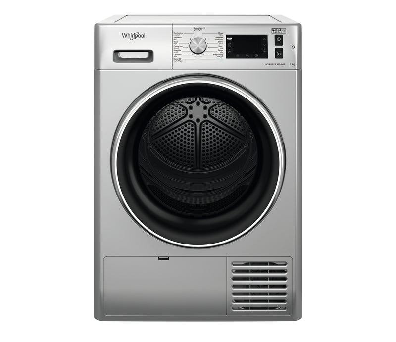 Condenser Dryer With Heat Pump 9kg A+++ Silver FreshCare-FFT D 9X 3SK GCC