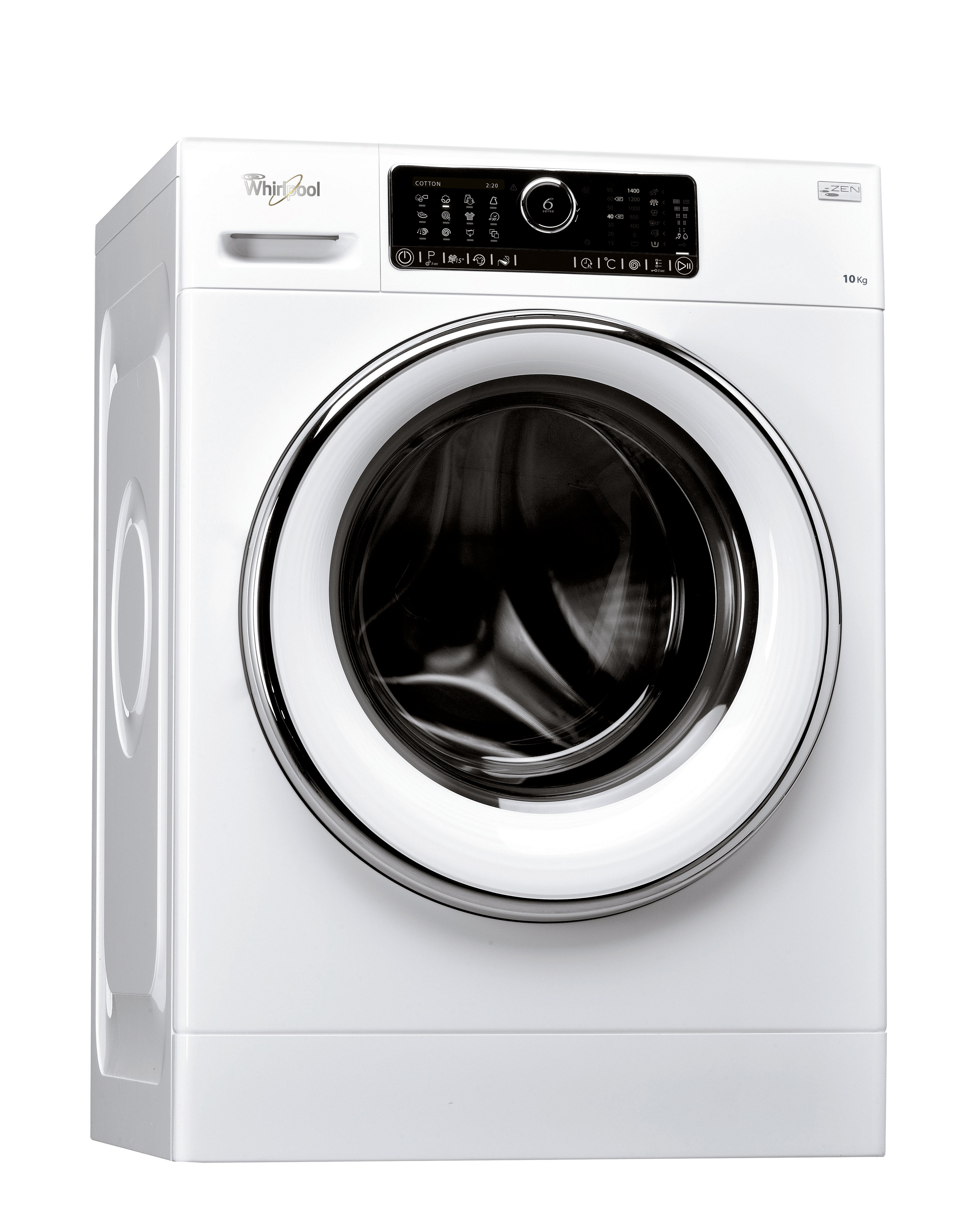 Whirlpool FSCR10421 washing machine front view