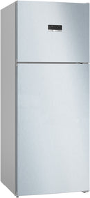 Top Mount Fridge/Freezer Serie4 75cm 581lit TF Inox Look