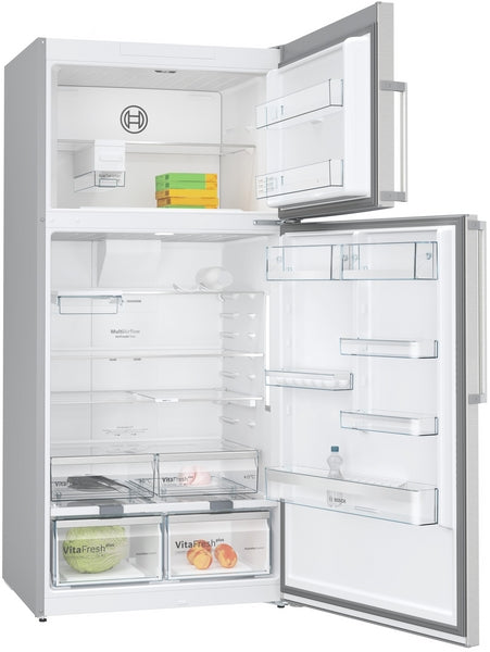 Top Mount Fridge/Freezer Serie6 86cm 641lit A++ Inox