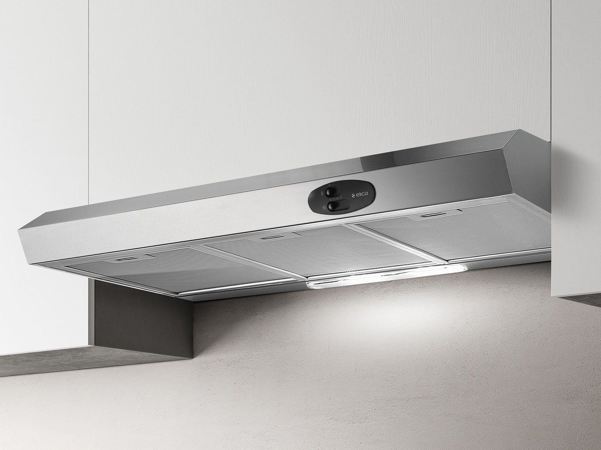 Elica KREA LX IX F/90 90cm hood in stainless steel at Tahboub Appliances Jordan
