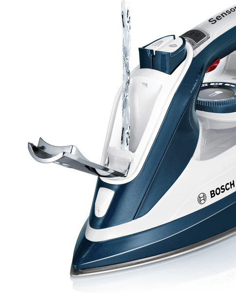 Compact Steam Iron 2800W Shot of steam 200 gr/min White+Black