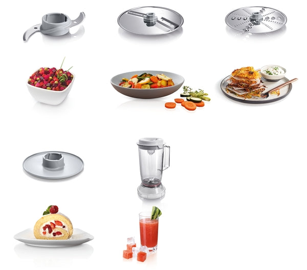 Food Processor 800 W White