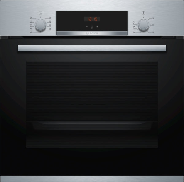 Built In Elec Oven 60cm Serie4 66Lit Eco Clean Back S.Steel