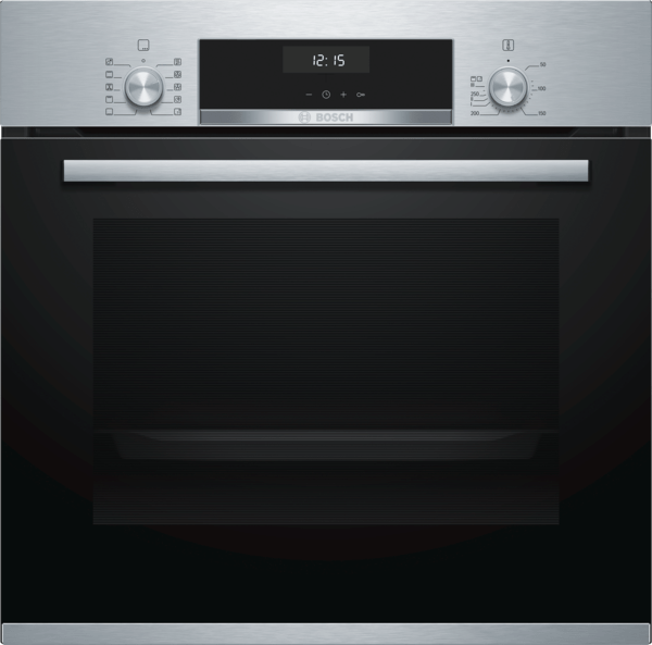 Built In Elec Oven 60cm Serie6 66Lit Eco Clean S.Steel