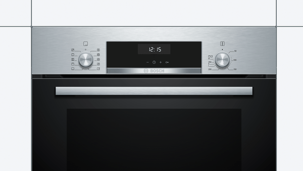 Built In Elec Oven 60cm Serie6 66Lit Eco Clean S.Steel
