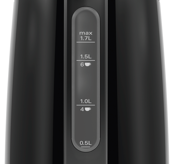 BOSCH Water Kettle 1.7Lit 2400W Black