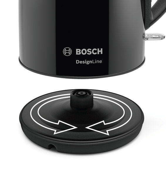 BOSCH Water Kettle 1.7Lit 2400W Black