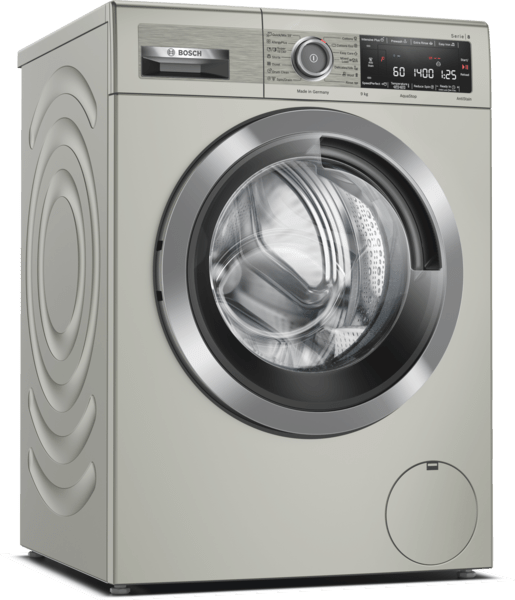 Washing Machine 9kg 1400rpm 4D Wash Serie8 A+++ Silver