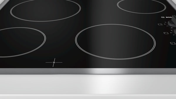 Built In Elec Ceramic Hob 60cm & S.Steel Frame Serie2