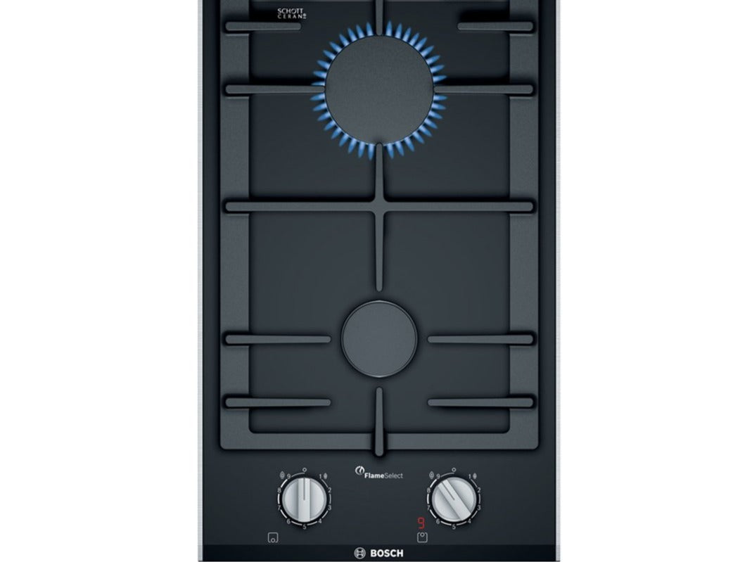 BOSCH Built In Gas Ceramic Hob 2-Burners 30cm Serie8