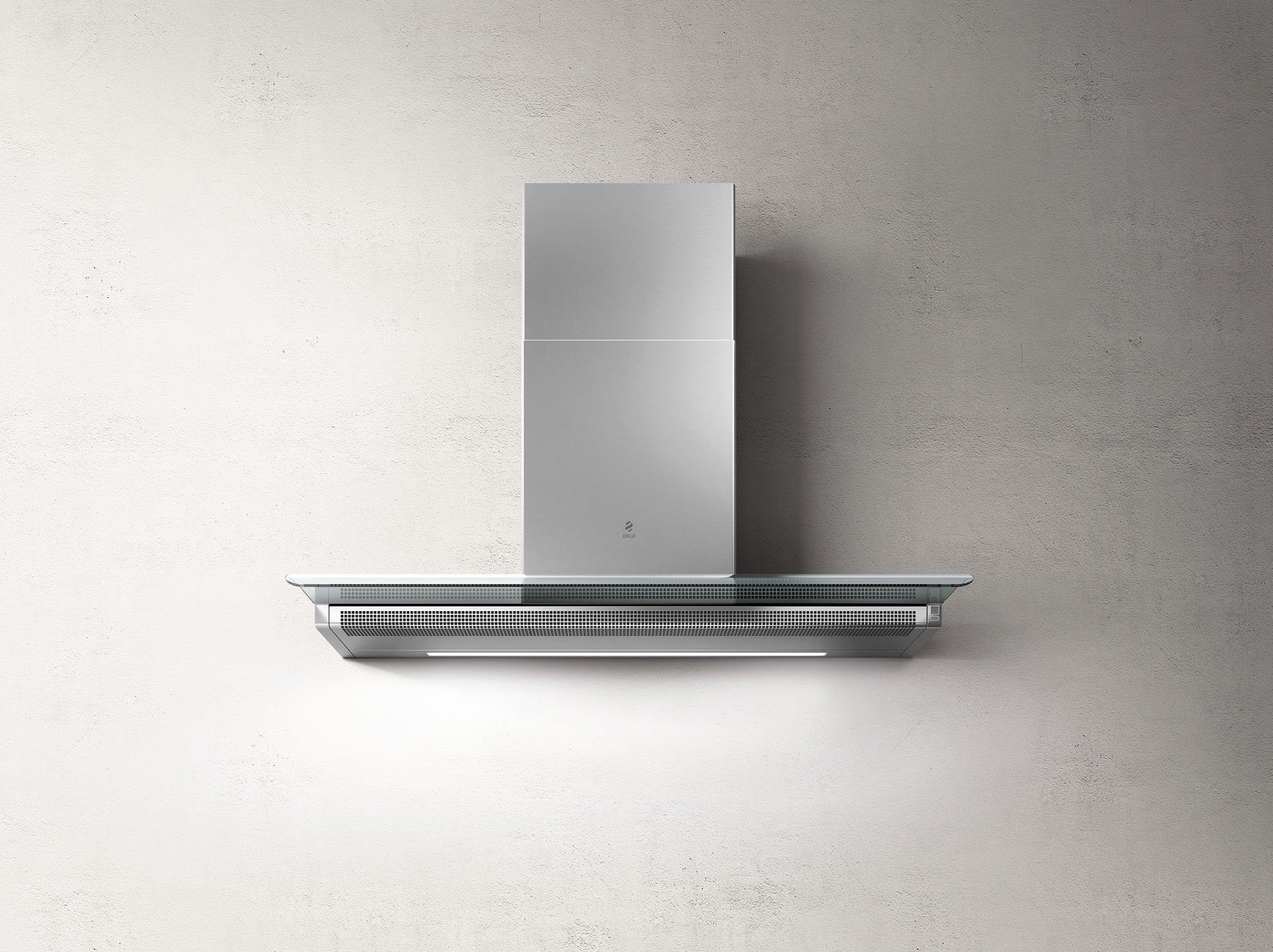 Elica SERENDIPITY IX/A/120 120cm wall hood in stainless steel and glass at Tahboub Appliances Jordan