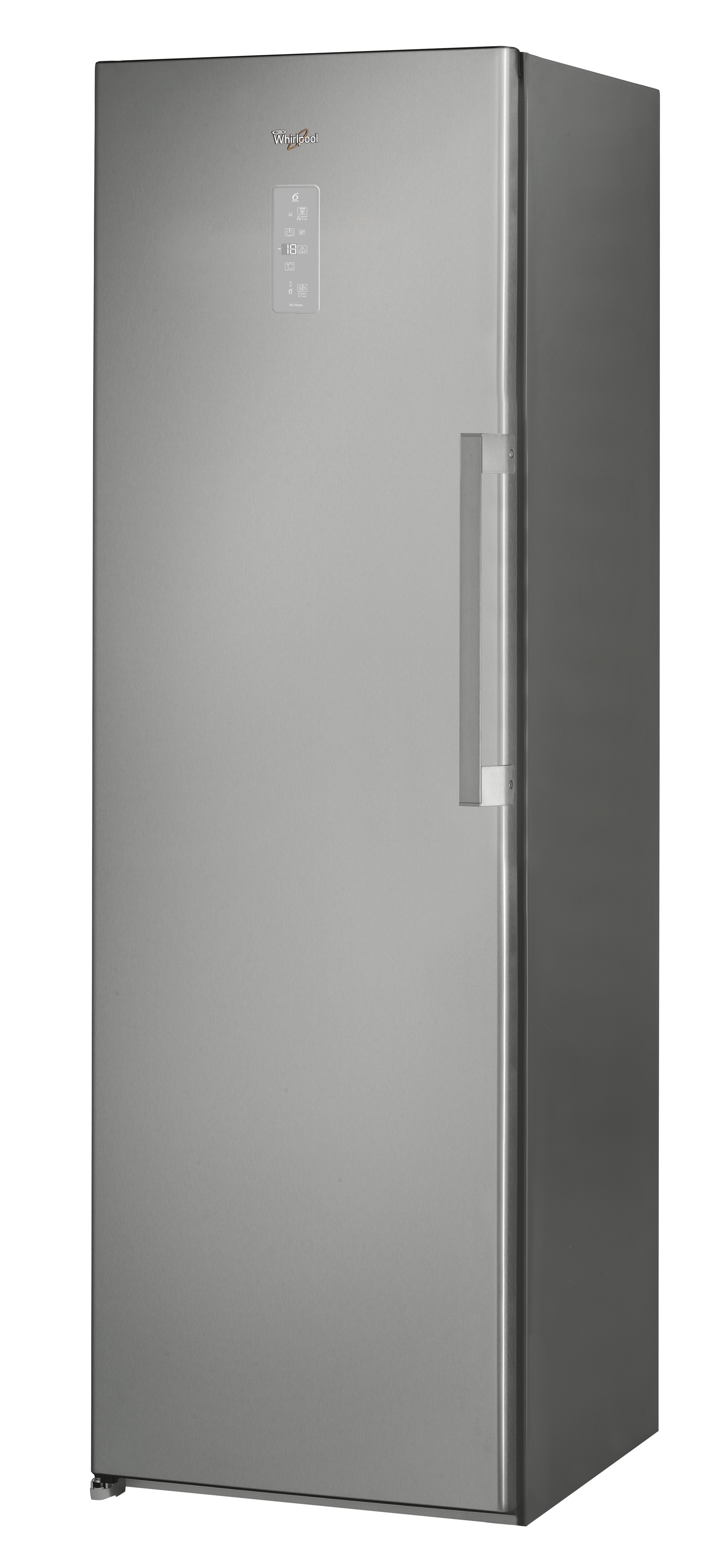 Whirlpool UW8 F2D XBI EX All Freezer 60cm 291L No Frost Inox - Front View