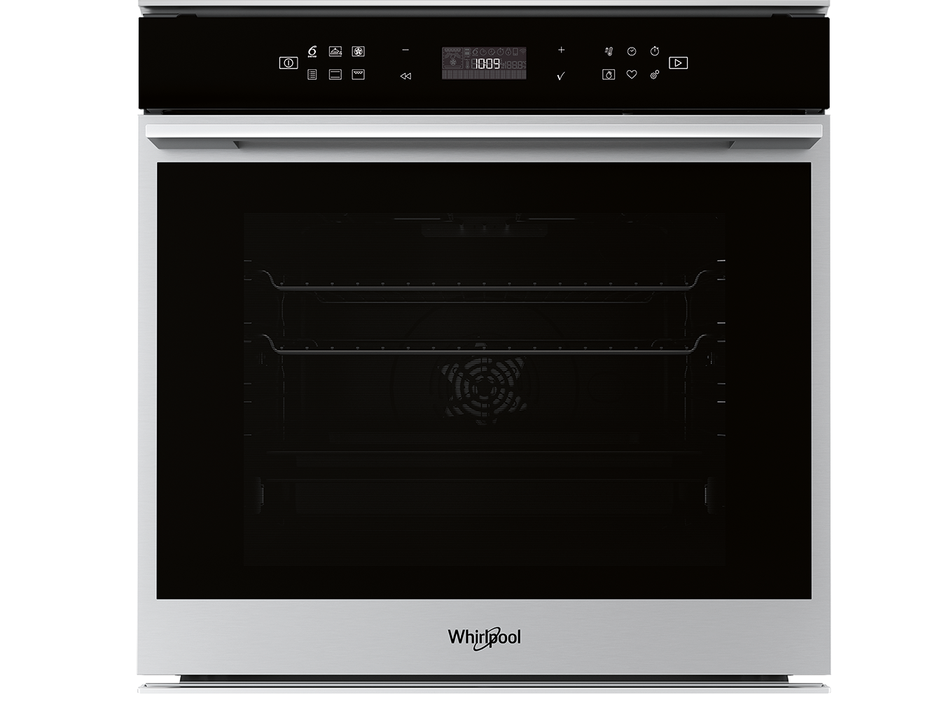 Whirlpool W7 OM4 4BS1 H built-in electric oven detail view