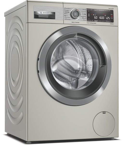 Washing Machine 10kg 1600rpm Serie8 Antistain & 4D Wash System Wi-Fi Silver
